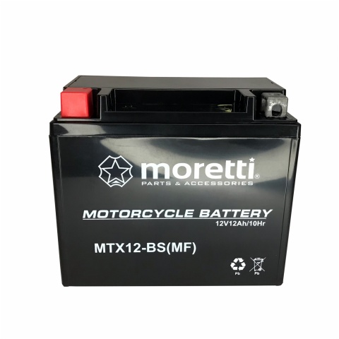 Akumulator 12V 12Ah MTX12-BS GEL MORETTI 