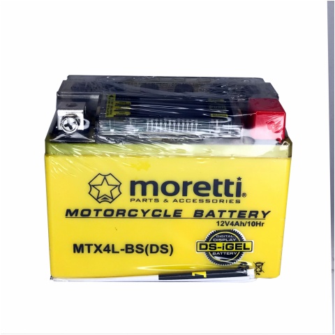 Akumulator 12V 4Ah MTX4L-BS I-GEL MORETTI 