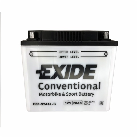 Akumulator 28 Ah EXIDE conventional E60-N24AL-B 